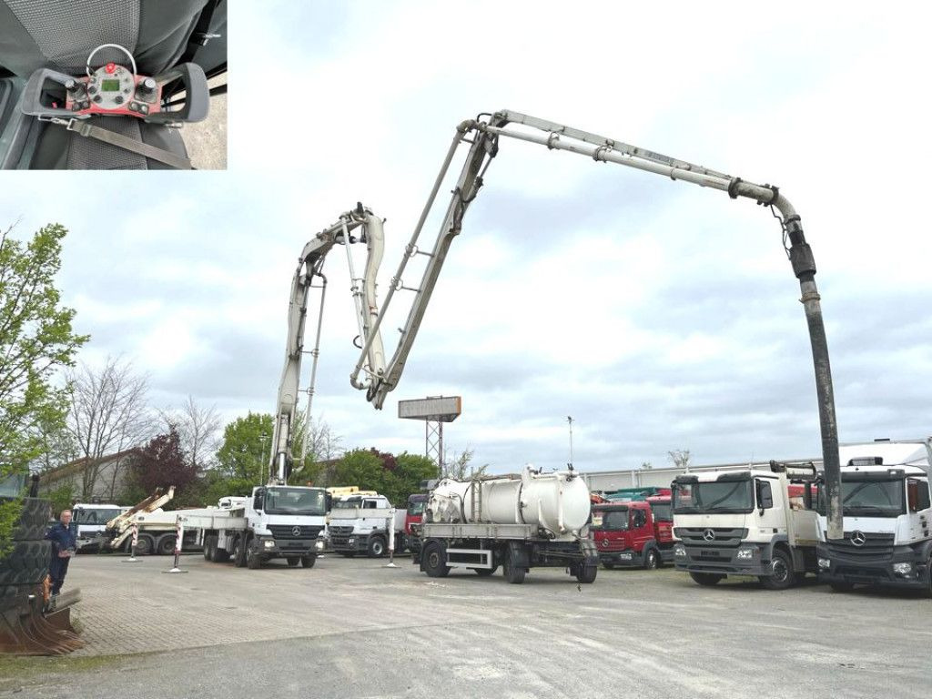 Mercedes-Benz Actros 3241 B 8x4 Betonpumpe Putzmeister 42m - Betongpumpe: bilde 3 Mercedes-Benz Actros 3241 B 8x4 Betonpumpe Putzmeister 42m - Betongpumpe: bilde 3