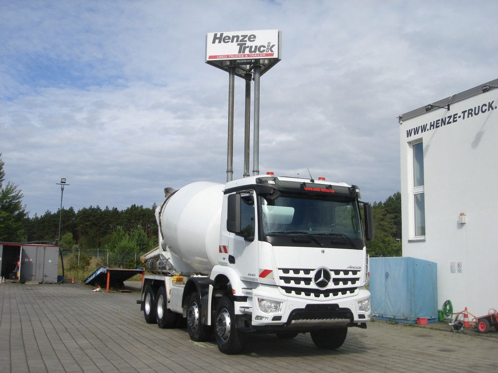 Mercedes-Benz Arocs 3240 B 8x4 Betonmischer Deutsch Top AP Ach - Betongbil: bilde 1 Mercedes-Benz Arocs 3240 B 8x4 Betonmischer Deutsch Top AP Ach - Betongbil: bilde 1