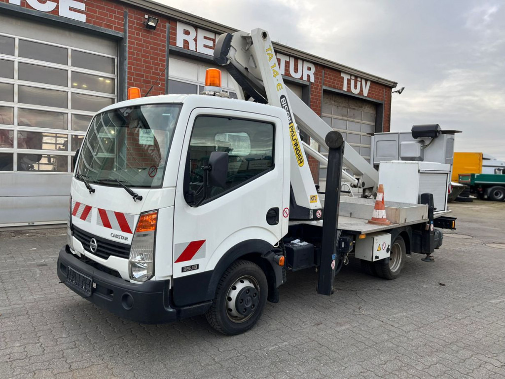 NISSAN (E) Cabstar 35.13 Hubarbeitsbühne Palfinger 14mtr - Billift: bilde 1 NISSAN (E) Cabstar 35.13 Hubarbeitsbühne Palfinger 14mtr - Billift: bilde 1