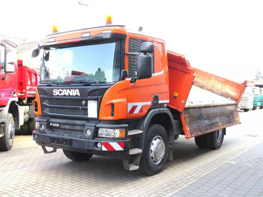 SCANIA (S) P 410 4x2 2-Achs Kipper Meiller Bordmatik - Tippbil: bilde 1 SCANIA (S) P 410 4x2 2-Achs Kipper Meiller Bordmatik - Tippbil: bilde 1