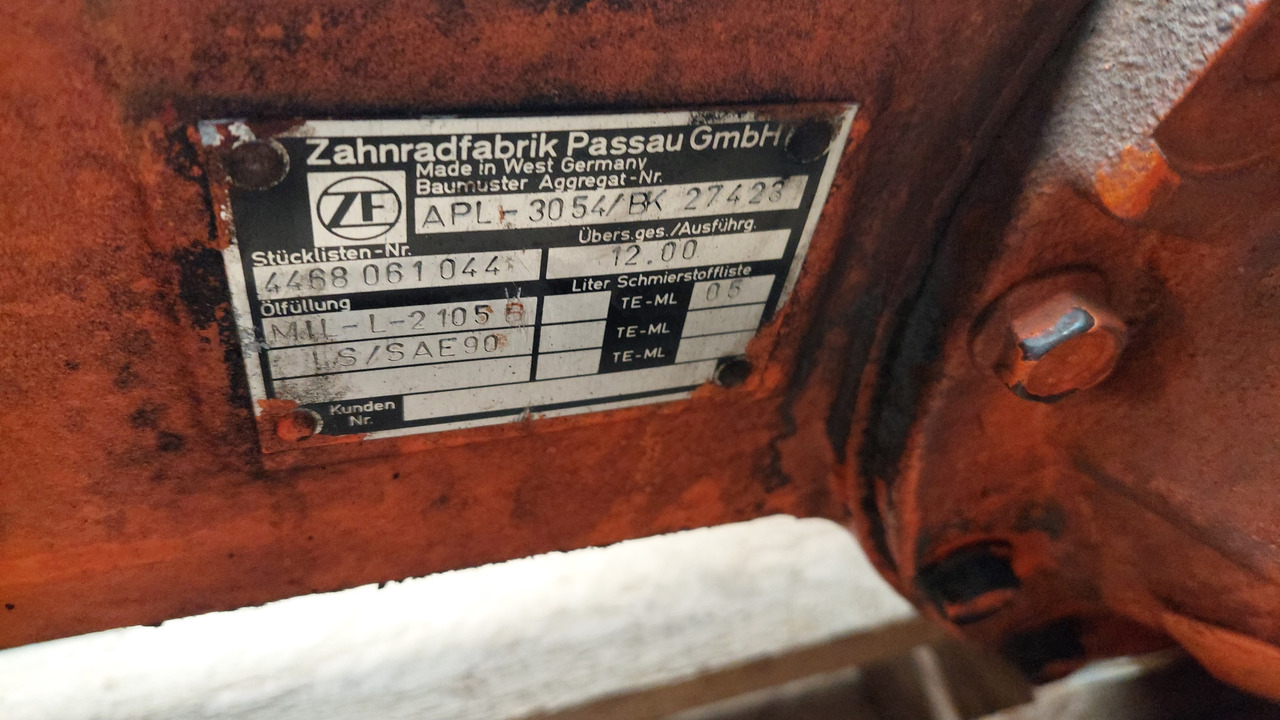 Schopf F106 spare parts - Reservedeler for Flyplassutstyr: bilde 5 Schopf F106 spare parts - Reservedeler for Flyplassutstyr: bilde 5