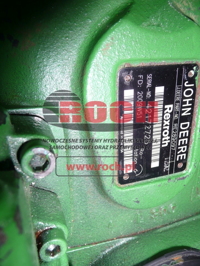 JOHN DEERE R289097 - Hydraulisk pumpe for Bygg og anlegg: bilde 2 JOHN DEERE R289097 - Hydraulisk pumpe for Bygg og anlegg: bilde 2