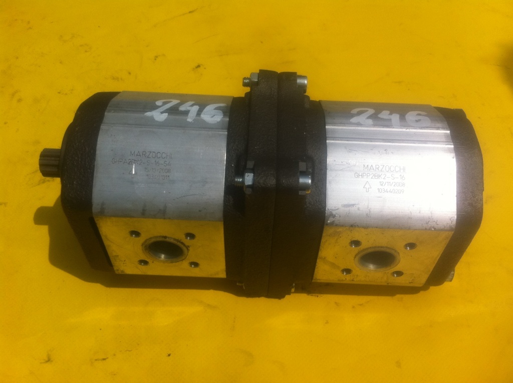 MARZOCCHI GHPA2BK2-S-16-S4 + GHPP2BK2- S-16 - Hydraulisk pumpe for Bygg og anlegg: bilde 1 MARZOCCHI GHPA2BK2-S-16-S4 + GHPP2BK2- S-16 - Hydraulisk pumpe for Bygg og anlegg: bilde 1