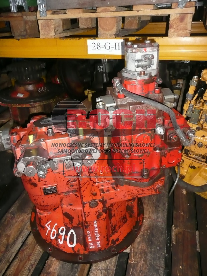 O&K 2184493 441161 271.28.10.02 + A4V90 MS1.0R-442453 2184493 233.22.06.23 + 1PF2G240/008RR20MR 36304700 - Hydraulisk pumpe: bilde 2 O&K 2184493 441161 271.28.10.02 + A4V90 MS1.0R-442453 2184493 233.22.06.23 + 1PF2G240/008RR20MR 36304700 - Hydraulisk pumpe: bilde 2