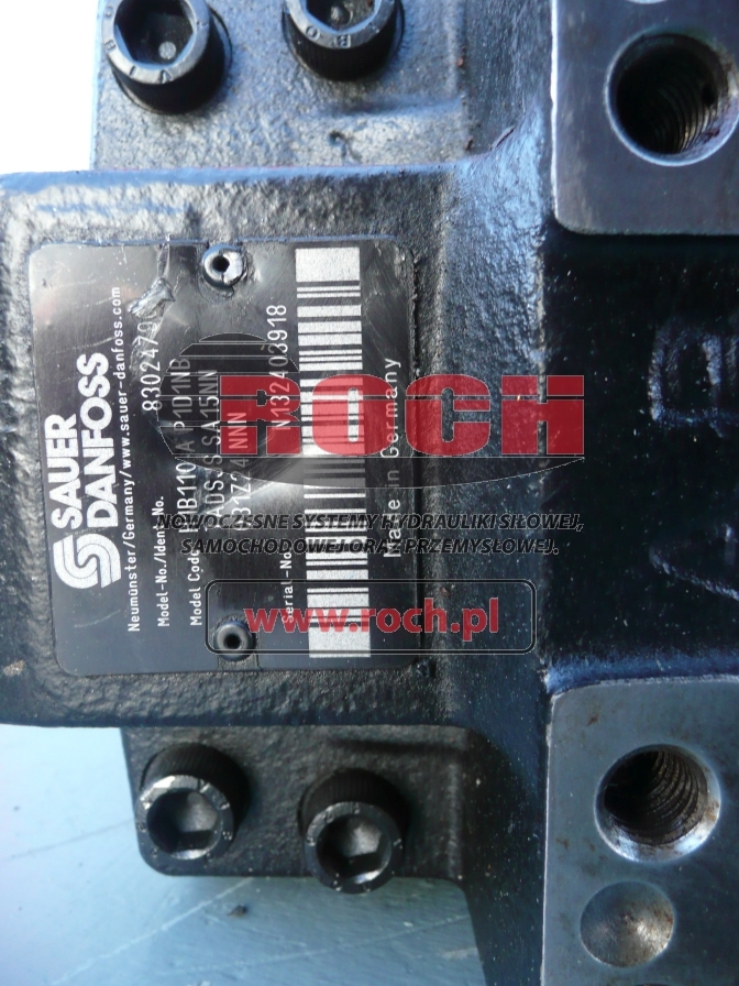 SAUER 83024790 H1B110AP1D1NBTADSJSSA15NN031Z24 NNN - Hydraulisk motor for Bygg og anlegg: bilde 2 SAUER 83024790 H1B110AP1D1NBTADSJSSA15NN031Z24 NNN - Hydraulisk motor for Bygg og anlegg: bilde 2