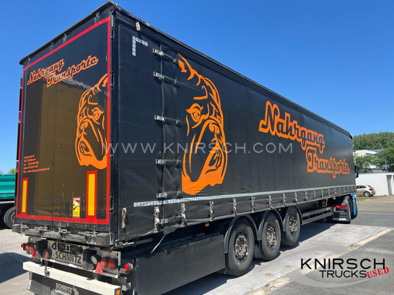 SCHMITZ XL, Heckportal verbreiterbar, 1 + 3 Achselift - Gardintrailer: bilde 1 SCHMITZ XL, Heckportal verbreiterbar, 1 + 3 Achselift - Gardintrailer: bilde 1