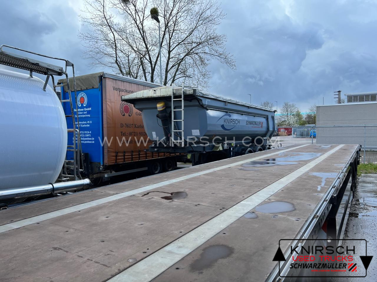 SCHWARZMUELLER Plateau Auflieger J-3A-125 - Åpen semitrailer: bilde 4 SCHWARZMUELLER Plateau Auflieger J-3A-125 - Åpen semitrailer: bilde 4