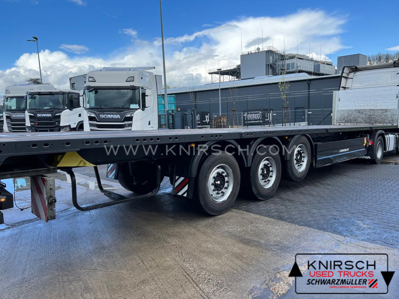 SCHWARZMUELLER Plateau Auflieger J-3A-125 - Åpen semitrailer: bilde 3 SCHWARZMUELLER Plateau Auflieger J-3A-125 - Åpen semitrailer: bilde 3