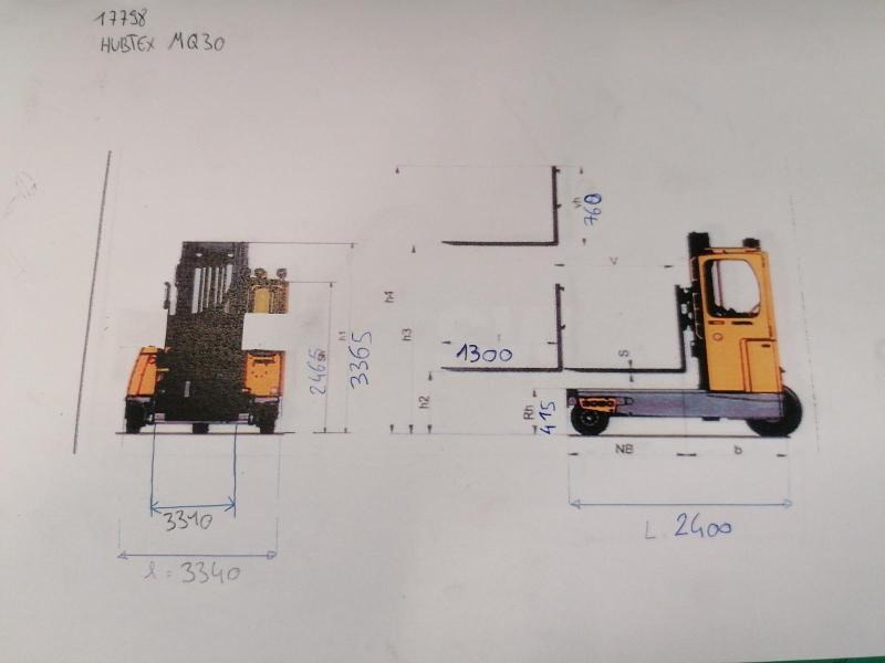 4-veis truck Hubtex MQ30: bilde 12