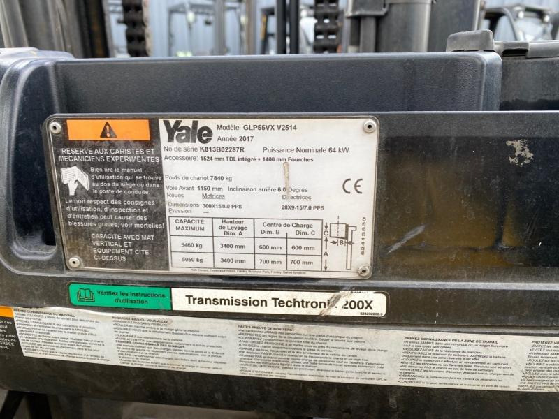 Yale GLP55VX - Gasstruck: bilde 4 Yale GLP55VX - Gasstruck: bilde 4