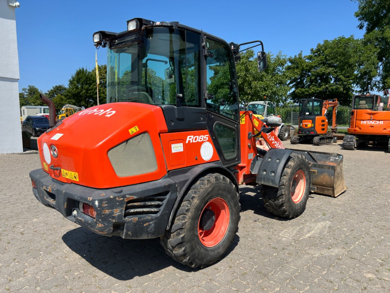Kubota R 085, Bj 19, 1950 BH, SWE, Schaufel, Gabel - Hjullaster: bilde 4 Kubota R 085, Bj 19, 1950 BH, SWE, Schaufel, Gabel - Hjullaster: bilde 4