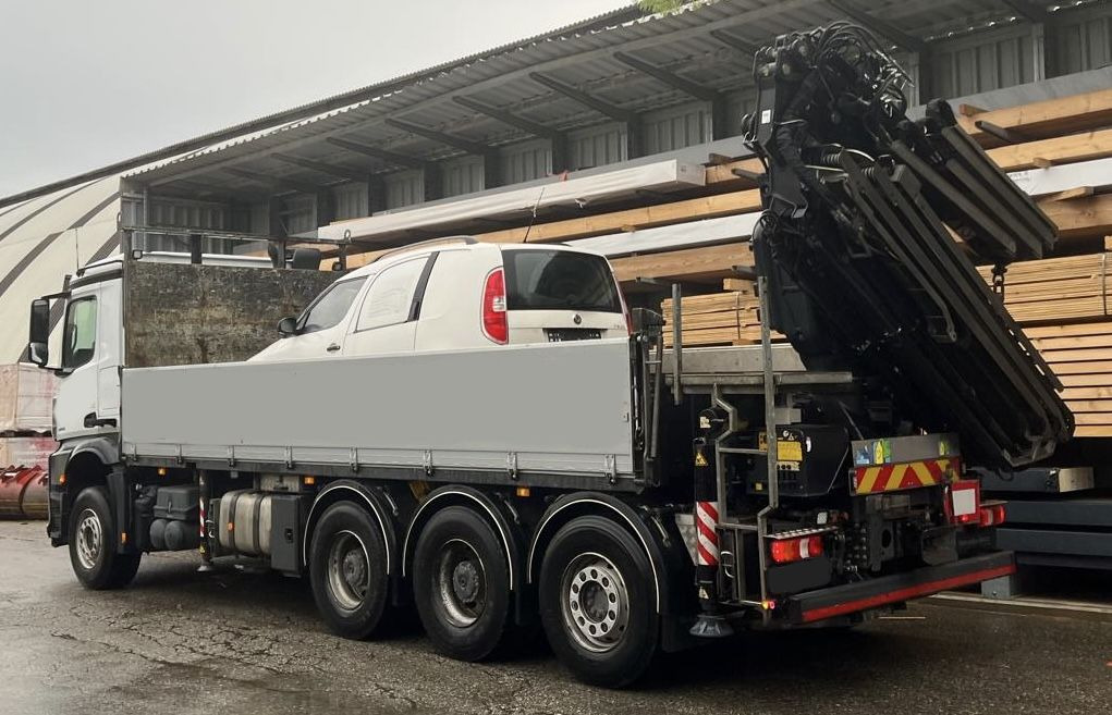 MERCEDES-BENZ Hiab Palfinger Fassi F275-5 JIB-3 - Planbil: bilde 2 MERCEDES-BENZ Hiab Palfinger Fassi F275-5 JIB-3 - Planbil: bilde 2