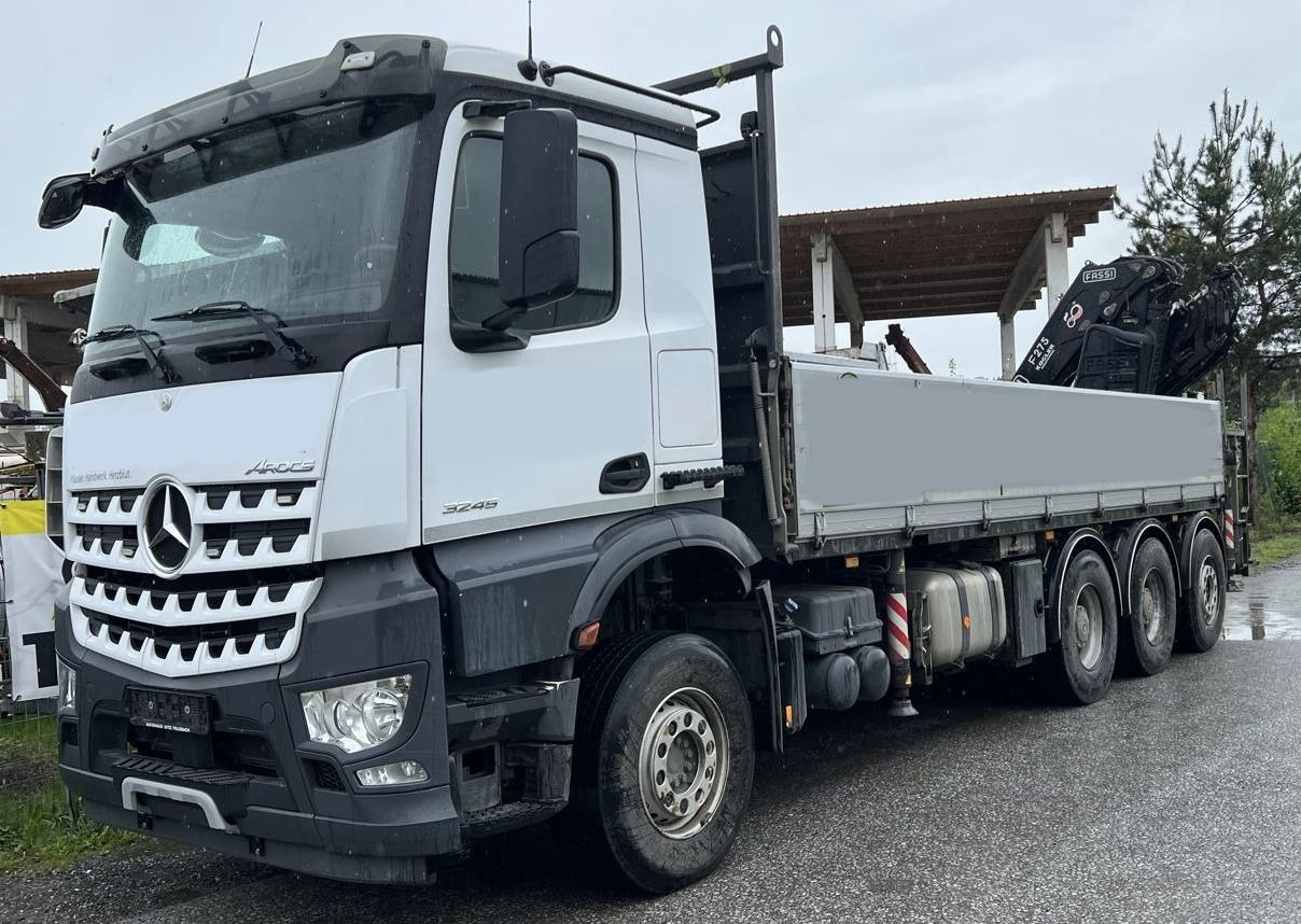MERCEDES-BENZ Hiab Palfinger Fassi F275-5 JIB-3 - Planbil: bilde 1 MERCEDES-BENZ Hiab Palfinger Fassi F275-5 JIB-3 - Planbil: bilde 1