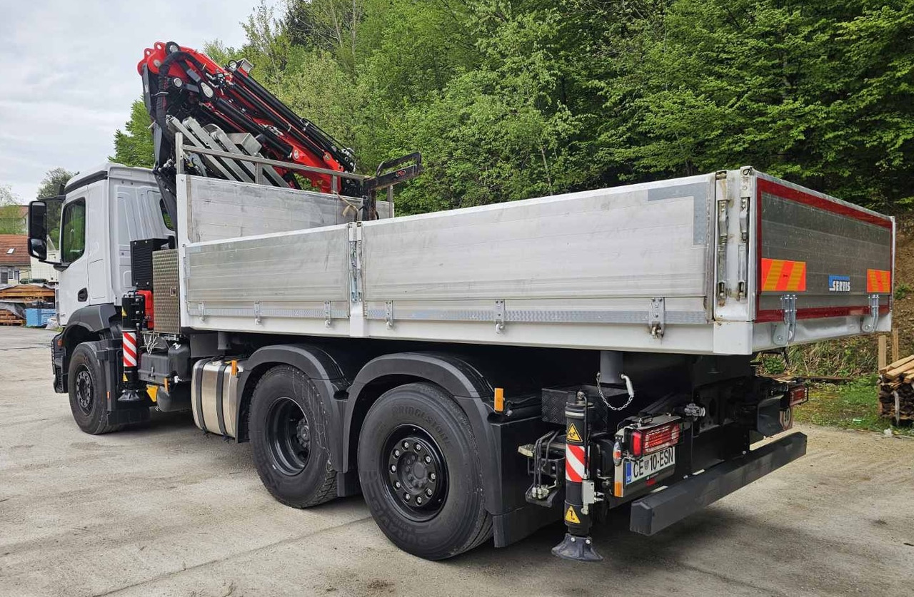 MERCEDES-BENZ Hiab Palfinger Fassi F545-6 JIB-6 - Tippbil: bilde 3 MERCEDES-BENZ Hiab Palfinger Fassi F545-6 JIB-6 - Tippbil: bilde 3