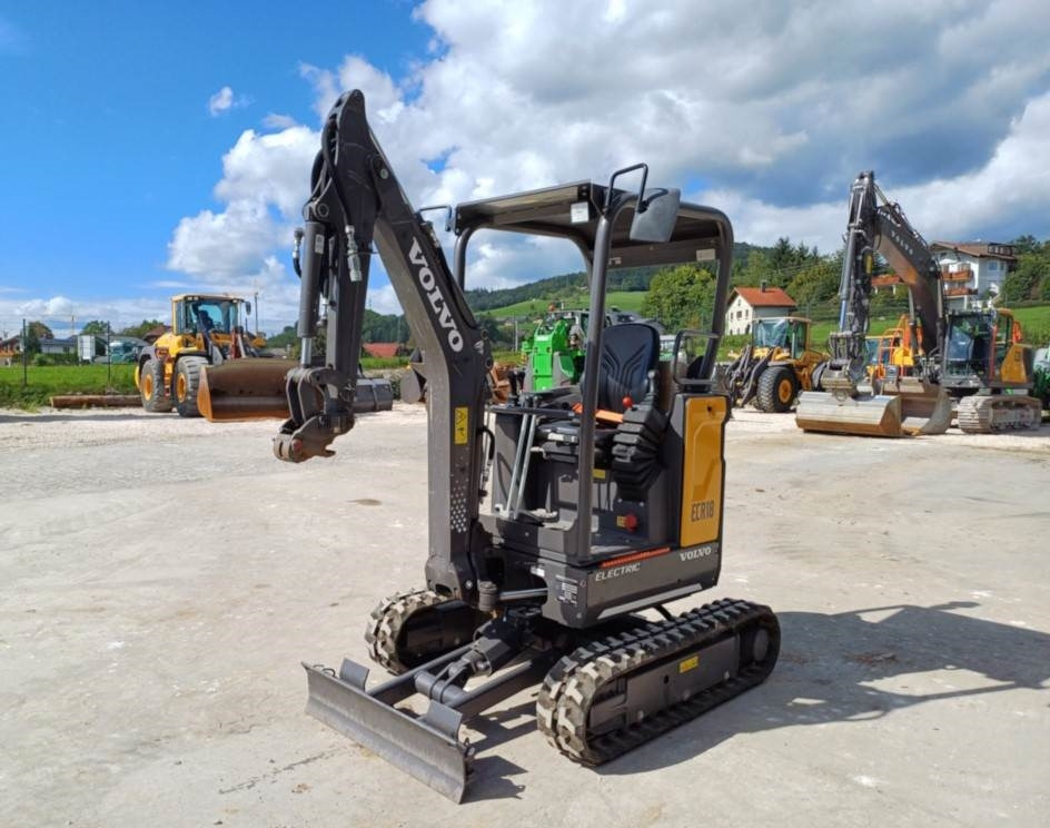 Volvo JECR18E Electric - Minigraver: bilde 4 Volvo JECR18E Electric - Minigraver: bilde 4