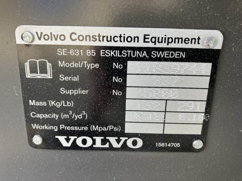 Volvo Tieflöffel mit Zähnen - Traktorgraver: bilde 3 Volvo Tieflöffel mit Zähnen - Traktorgraver: bilde 3