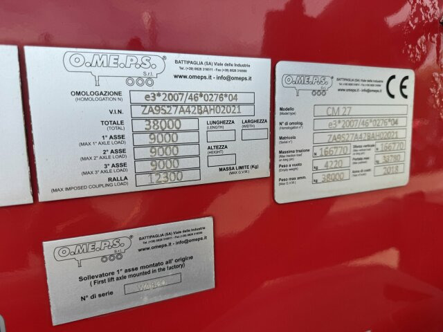 Feldbinder O.ME.P.S Silo Auflieger 27 m³ - Asche, Gülle - Bulktrailer: bilde 4 Feldbinder O.ME.P.S Silo Auflieger 27 m³ - Asche, Gülle - Bulktrailer: bilde 4