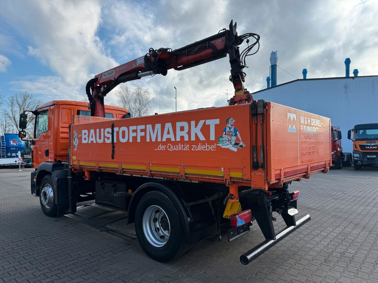 MAN TGM 18.340 4x2 Euro 6 Kipper Kran PK11001.K - Tippbil, Kranbil: bilde 5 MAN TGM 18.340 4x2 Euro 6 Kipper Kran PK11001.K - Tippbil, Kranbil: bilde 5