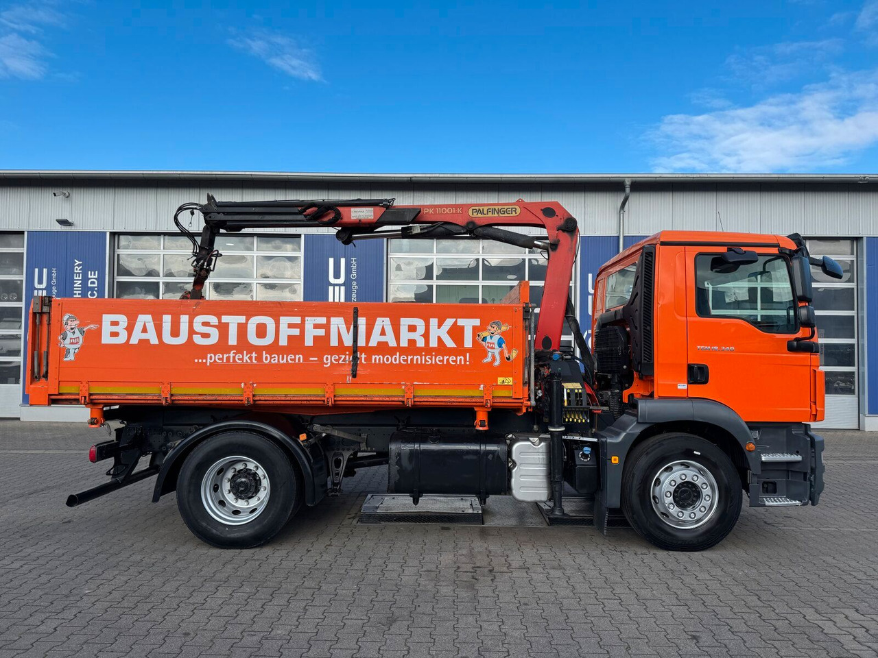 MAN TGM 18.340 4x2 Euro 6 Kipper Kran PK11001.K - Kranbil: bilde 3 MAN TGM 18.340 4x2 Euro 6 Kipper Kran PK11001.K - Kranbil: bilde 3