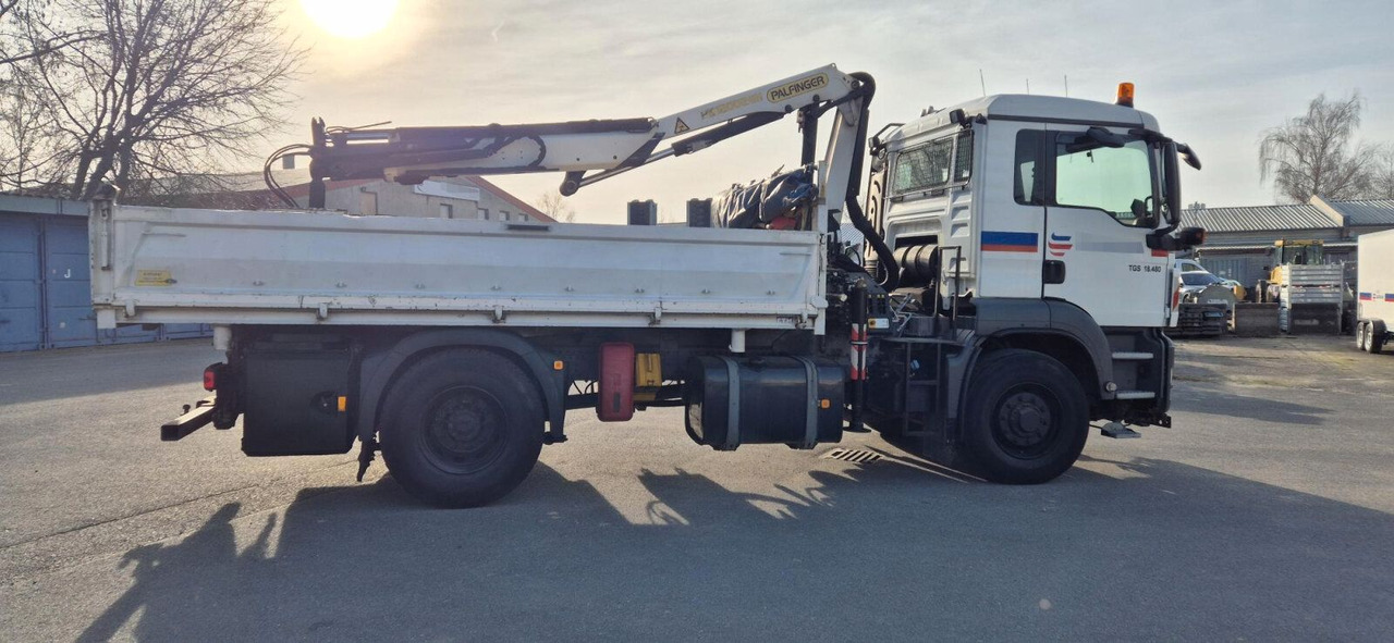MAN TGS 18.480 4x4H Winter. Kipper Kran PALFINGER 12 - Kranbil: bilde 3 MAN TGS 18.480 4x4H Winter. Kipper Kran PALFINGER 12 - Kranbil: bilde 3