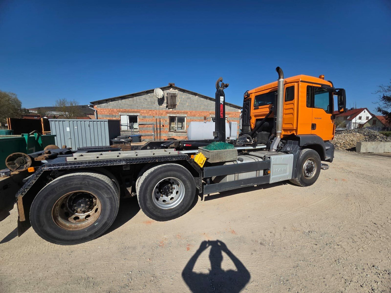 MAN TGS 26.500 6x6H Abrollkipper HIAB - Krokbil, Kranbil: bilde 4 MAN TGS 26.500 6x6H Abrollkipper HIAB - Krokbil, Kranbil: bilde 4
