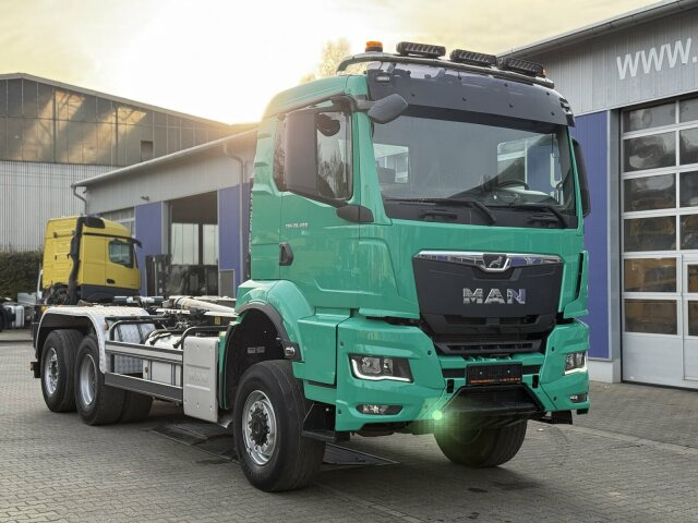 MAN TGS 28.480 6x4 Abrollkipper Meiller RS21.65 - Krokbil: bilde 1 MAN TGS 28.480 6x4 Abrollkipper Meiller RS21.65 - Krokbil: bilde 1