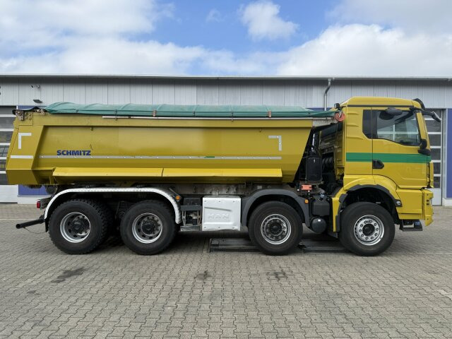 Leie MAN TGS 32.470 8x4 Muldenkipper Schmitz elekt. Plane MAN TGS 32.470 8x4 Muldenkipper Schmitz elekt. Plane: bilde 8