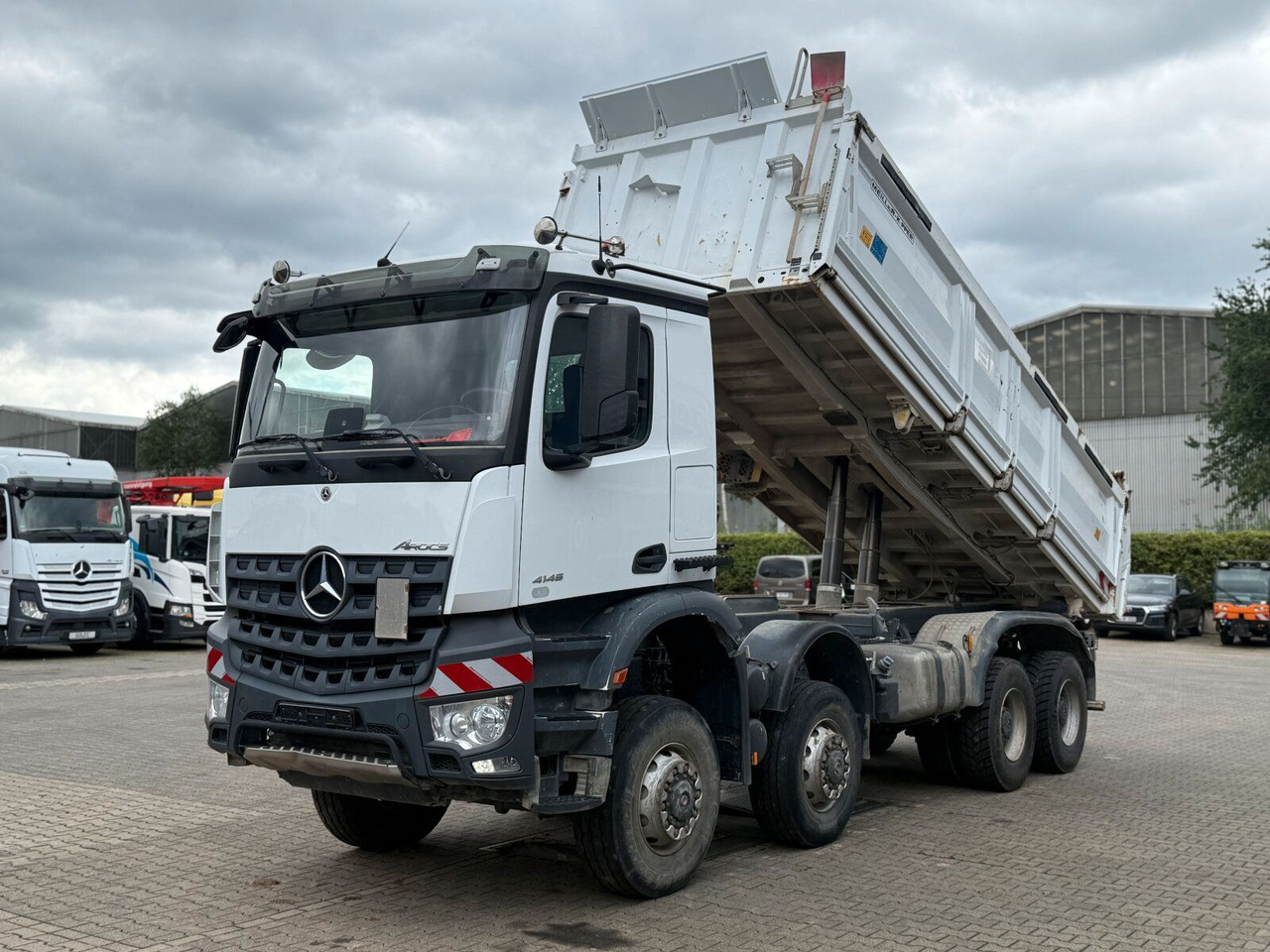 Mercedes-Benz 4145 8x8 Meiler Dreiseitenkipper Bordmatik - Tippbil: bilde 2 Mercedes-Benz 4145 8x8 Meiler Dreiseitenkipper Bordmatik - Tippbil: bilde 2
