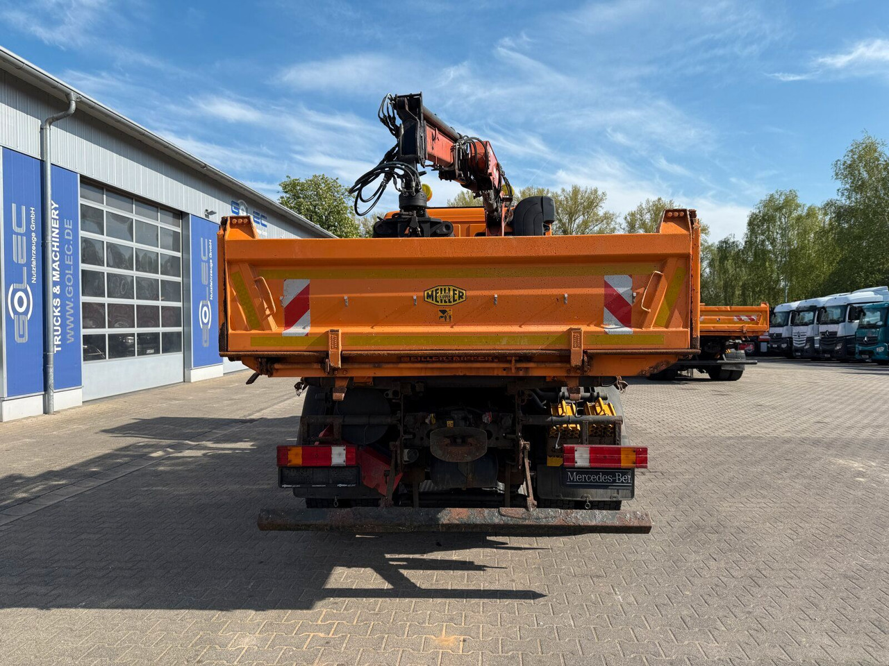Mercedes-Benz ACTROS 2044 4x4 Kipper Kran ATLAS 65.2 A2L - Tippbil, Kranbil: bilde 4 Mercedes-Benz ACTROS 2044 4x4 Kipper Kran ATLAS 65.2 A2L - Tippbil, Kranbil: bilde 4