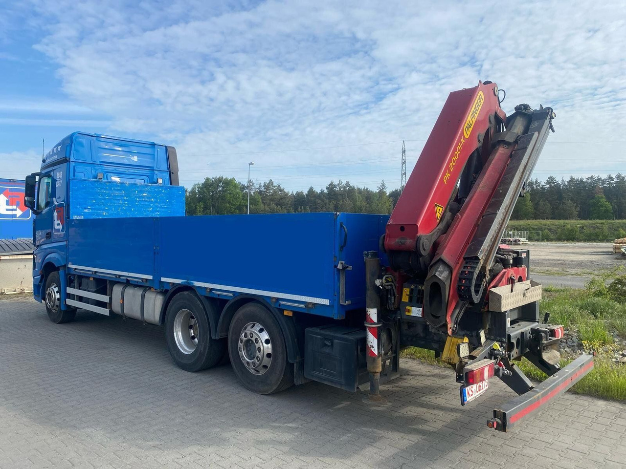 Mercedes-Benz ACTROS 2545 6x2 Pritsch Kran Palfinger PK20001 - Planbil, Kranbil: bilde 2 Mercedes-Benz ACTROS 2545 6x2 Pritsch Kran Palfinger PK20001 - Planbil, Kranbil: bilde 2