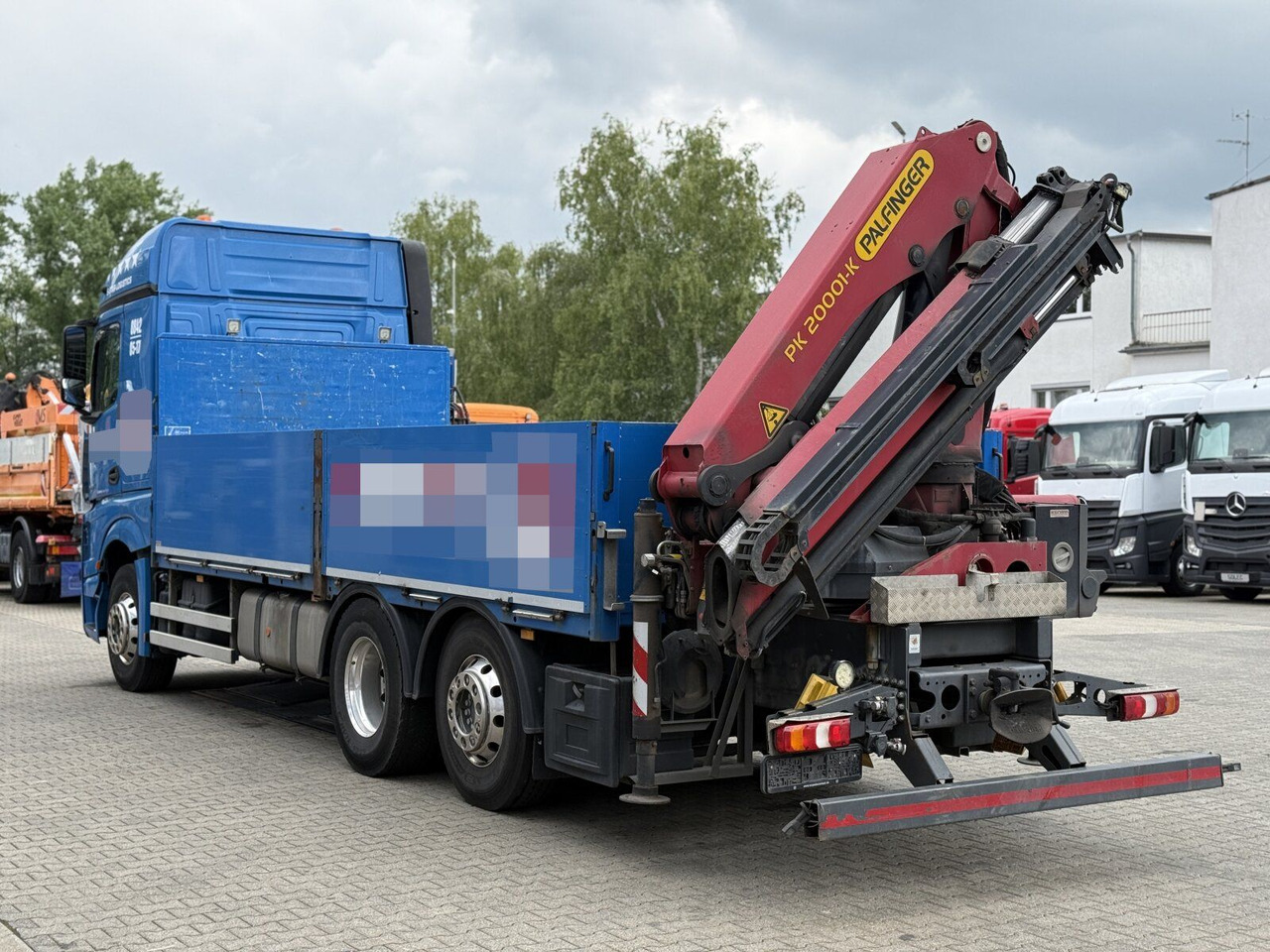 Mercedes-Benz ACTROS 2545 6x2 Pritsche Kran Palfinger PK20001K - Planbil, Kranbil: bilde 5 Mercedes-Benz ACTROS 2545 6x2 Pritsche Kran Palfinger PK20001K - Planbil, Kranbil: bilde 5