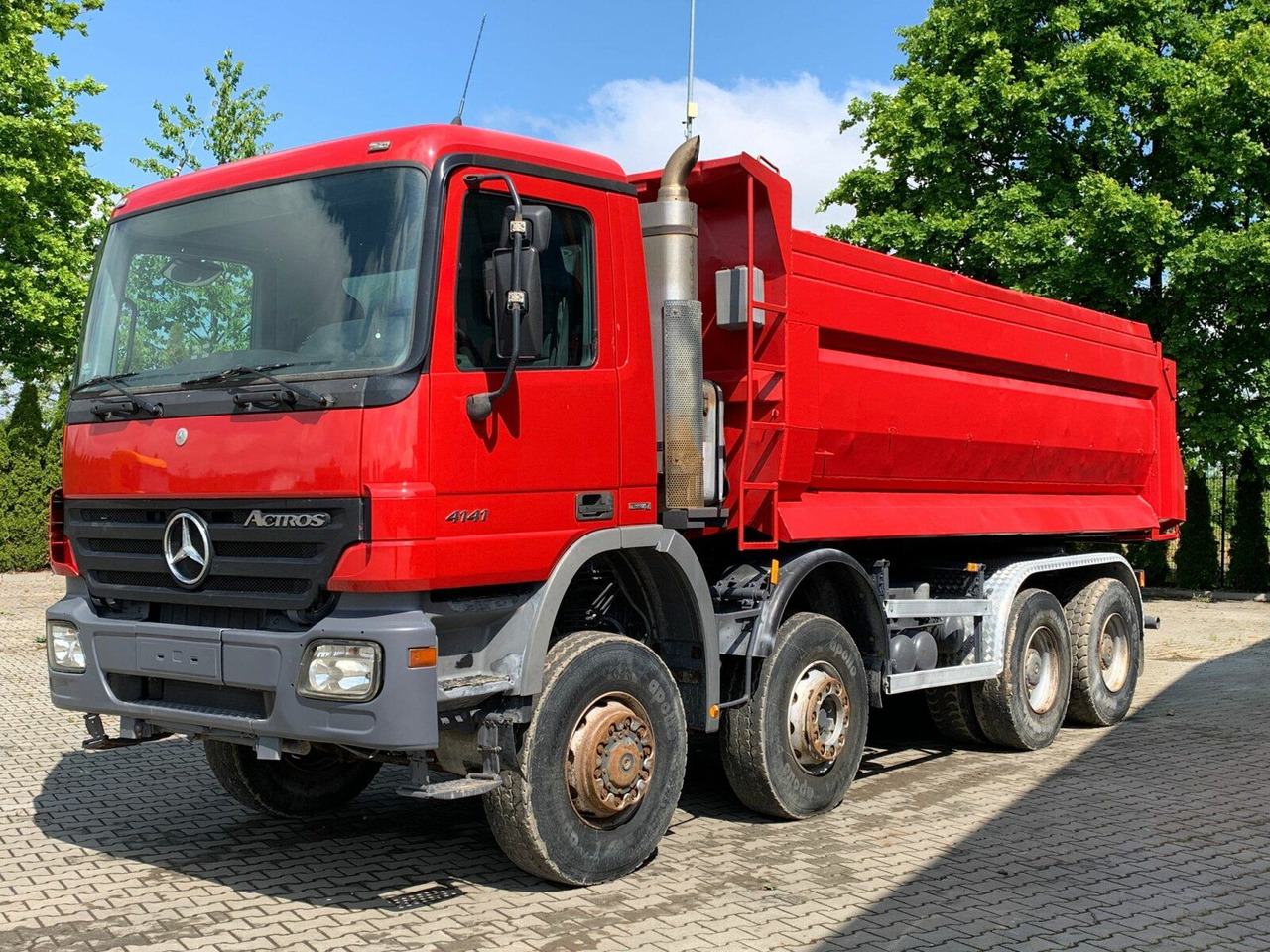 Mercedes-Benz ACTROS 4141 EURO4 8x8 Muldenkipper - Tippbil: bilde 2 Mercedes-Benz ACTROS 4141 EURO4 8x8 Muldenkipper - Tippbil: bilde 2