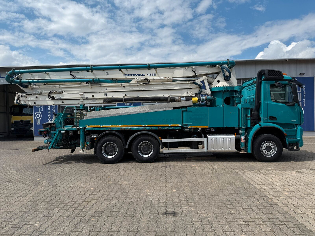 Mercedes-Benz AROCS 2636 6x4 Euro 6 Betonpumpe SERMAC 4Z36 - Betongpumpe: bilde 3 Mercedes-Benz AROCS 2636 6x4 Euro 6 Betonpumpe SERMAC 4Z36 - Betongpumpe: bilde 3
