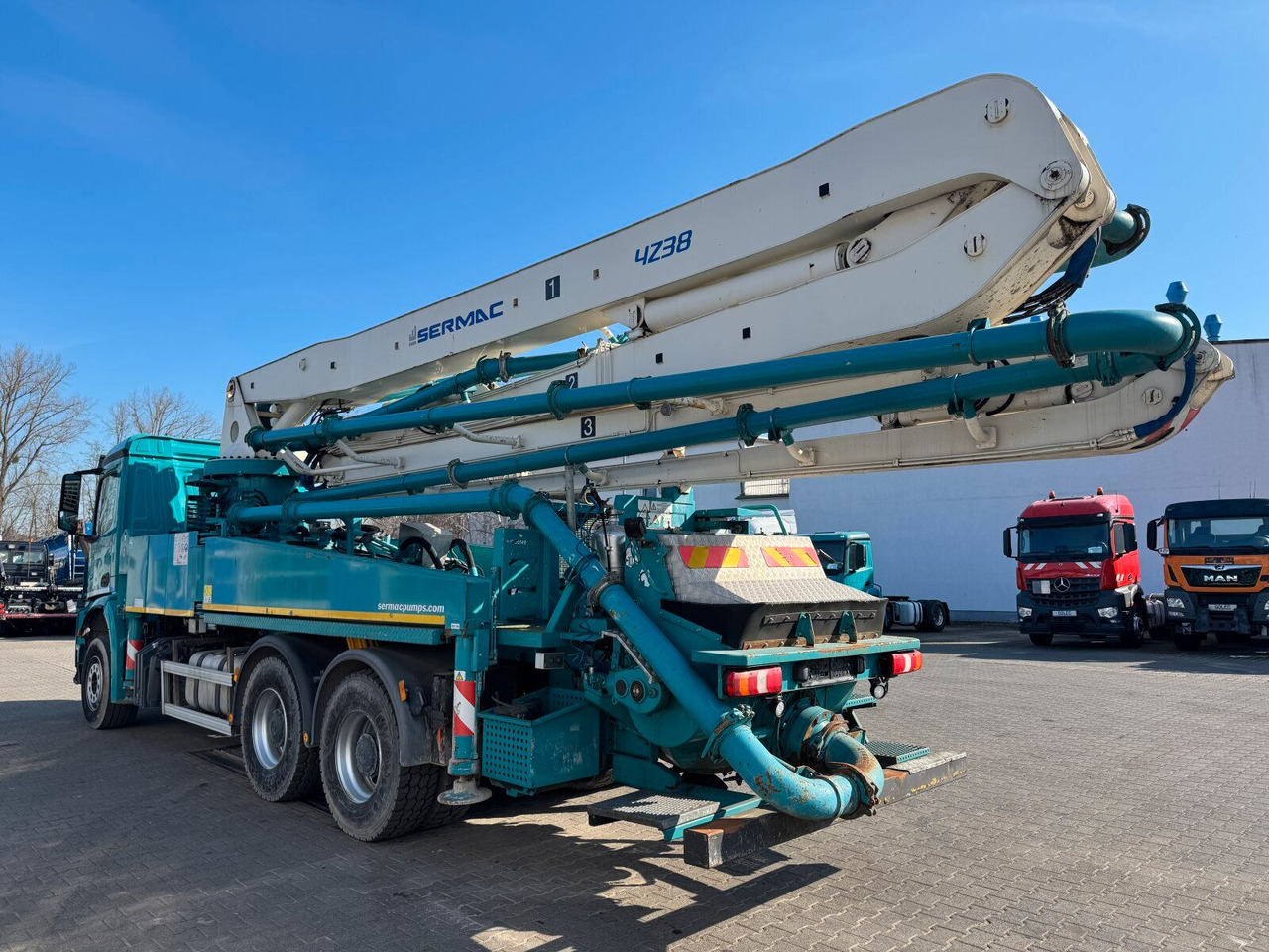 Mercedes-Benz AROCS 2836 6x4 Euro 6 Betonpumpe SERMAC 4Z38 - Betongpumpe: bilde 5 Mercedes-Benz AROCS 2836 6x4 Euro 6 Betonpumpe SERMAC 4Z38 - Betongpumpe: bilde 5