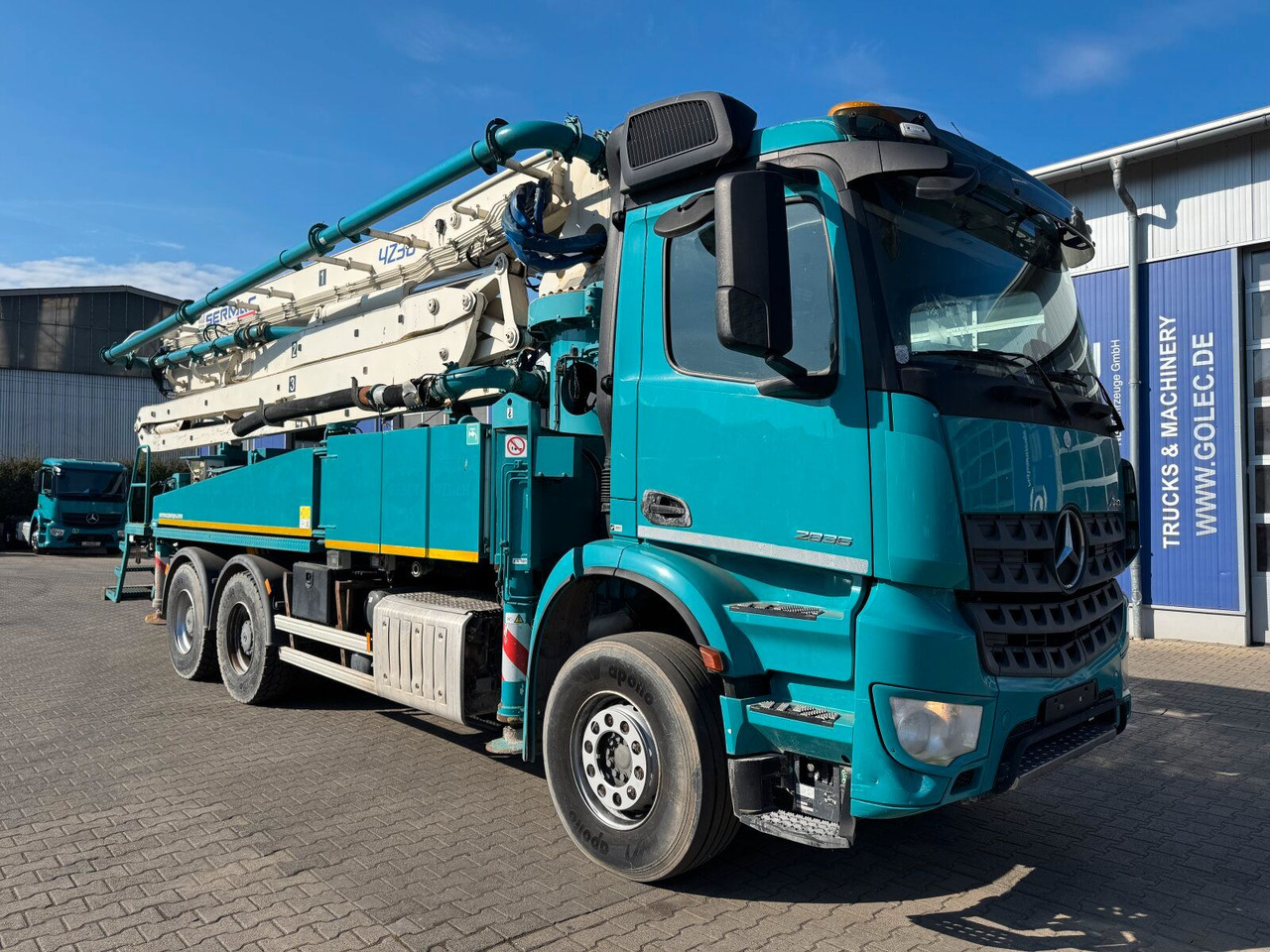 Mercedes-Benz AROCS 2836 6x4 Euro 6 Betonpumpe SERMAC 4Z38 - Betongpumpe: bilde 1 Mercedes-Benz AROCS 2836 6x4 Euro 6 Betonpumpe SERMAC 4Z38 - Betongpumpe: bilde 1
