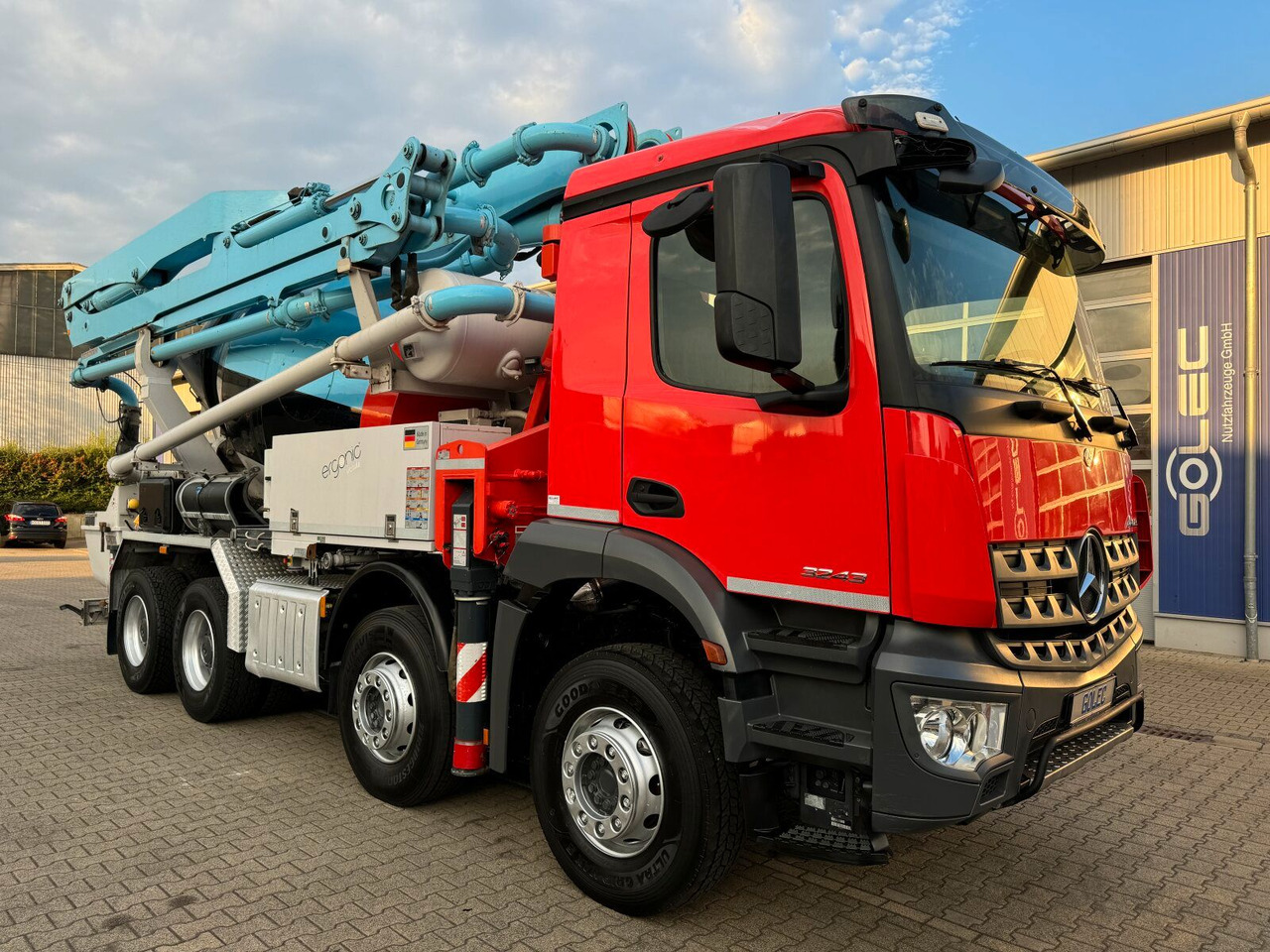 Mercedes-Benz AROCS 3243 8x4 Euro 6 Pumi Putzmeister TMM 24-3 - Betongbil: bilde 1 Mercedes-Benz AROCS 3243 8x4 Euro 6 Pumi Putzmeister TMM 24-3 - Betongbil: bilde 1