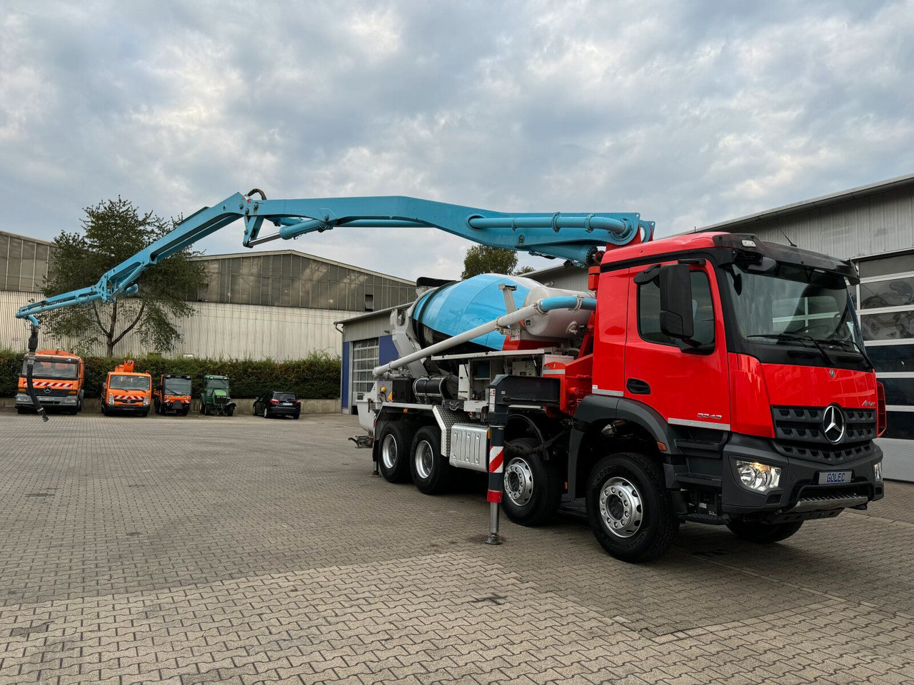 Mercedes-Benz AROCS 3243 8x4 Euro 6 Pumi Putzmeister TMM 24-3 - Betongpumpe: bilde 2 Mercedes-Benz AROCS 3243 8x4 Euro 6 Pumi Putzmeister TMM 24-3 - Betongpumpe: bilde 2