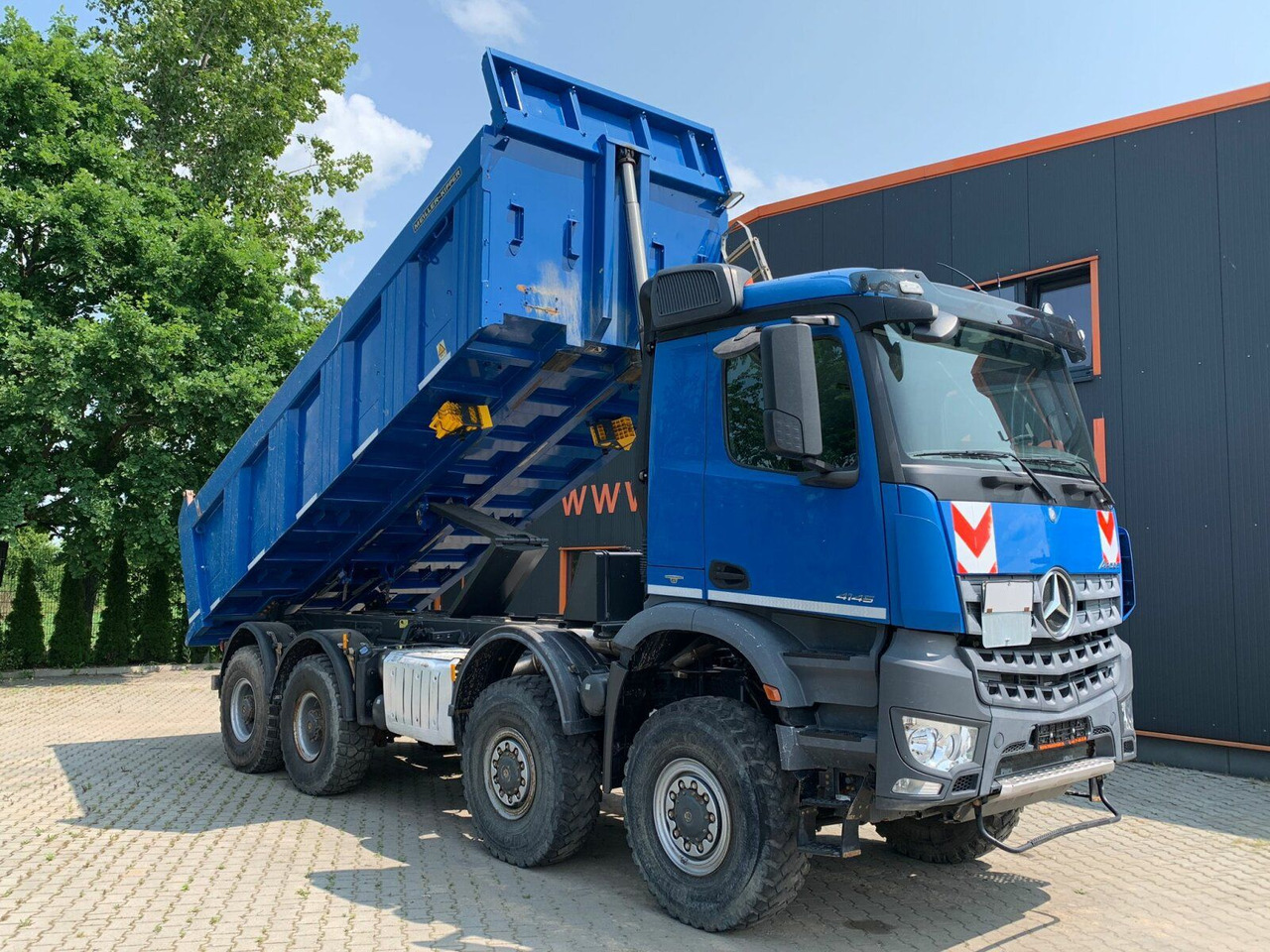 Mercedes-Benz AROCS 4145 8x8 EURO6 Muldenkipper TOP! - Tippbil: bilde 2 Mercedes-Benz AROCS 4145 8x8 EURO6 Muldenkipper TOP! - Tippbil: bilde 2