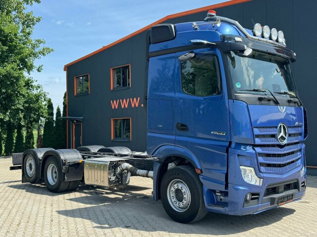 Mercedes-Benz Actros 2563 Euro6 L ENA - Chassis lastebil: bilde 1 Mercedes-Benz Actros 2563 Euro6 L ENA - Chassis lastebil: bilde 1