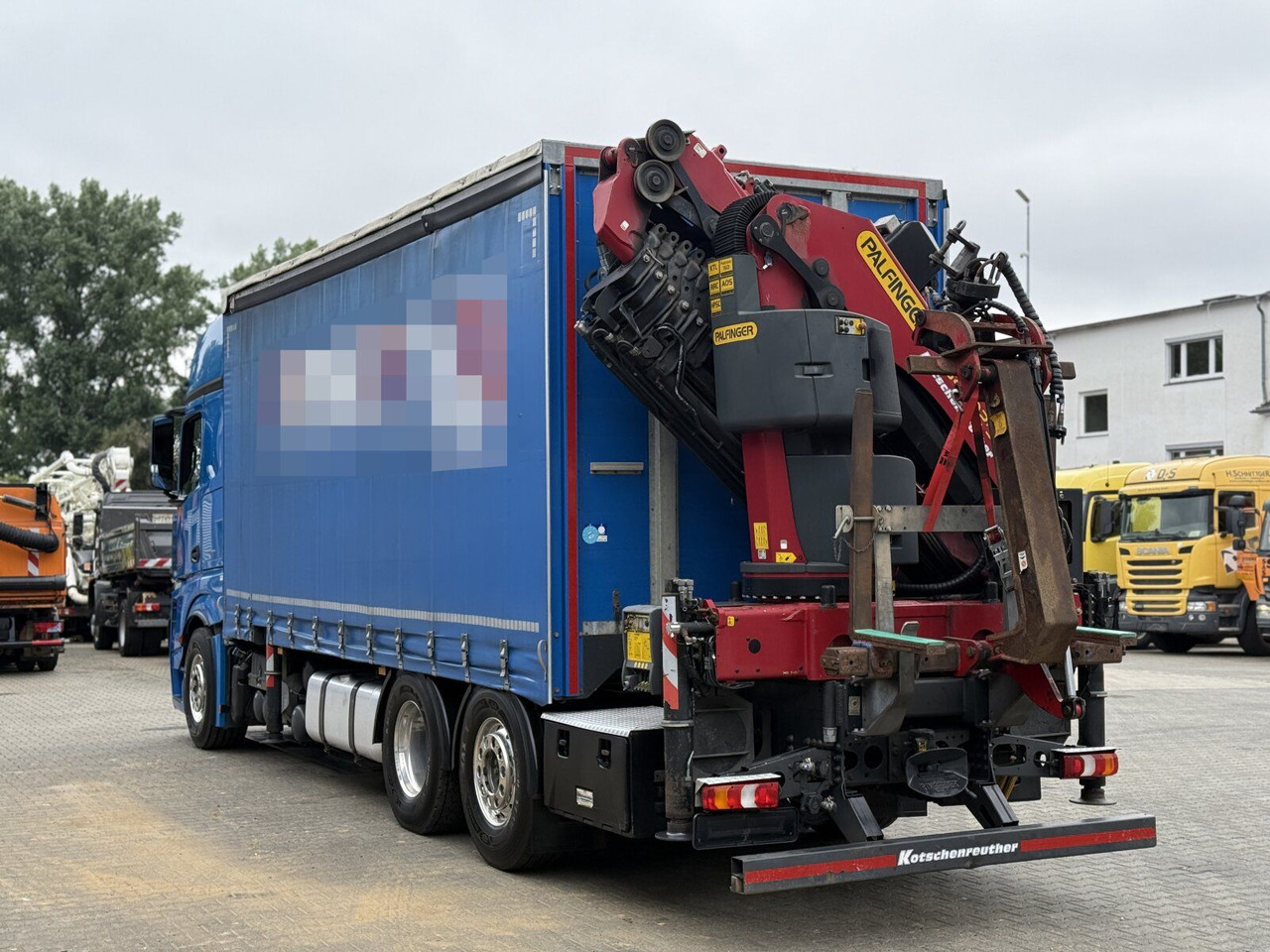 Mercedes-Benz Actros 6x2 Pritsche Kran Palfinger PK34002 + JIB - Kranbil: bilde 5 Mercedes-Benz Actros 6x2 Pritsche Kran Palfinger PK34002 + JIB - Kranbil: bilde 5