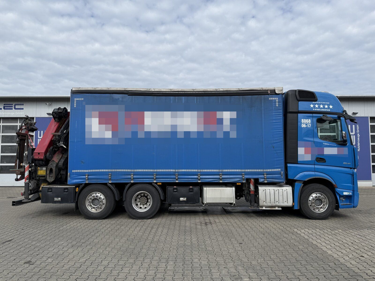 Mercedes-Benz Actros 6x2 Pritsche Kran Palfinger PK34002 + JIB - Kranbil: bilde 2 Mercedes-Benz Actros 6x2 Pritsche Kran Palfinger PK34002 + JIB - Kranbil: bilde 2