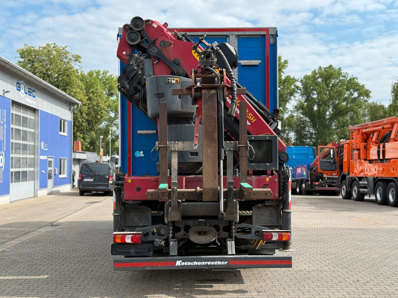 Mercedes-Benz Actros 6x2 Pritsche Kran Palfinger PK34002 + JIB - Kranbil: bilde 4 Mercedes-Benz Actros 6x2 Pritsche Kran Palfinger PK34002 + JIB - Kranbil: bilde 4