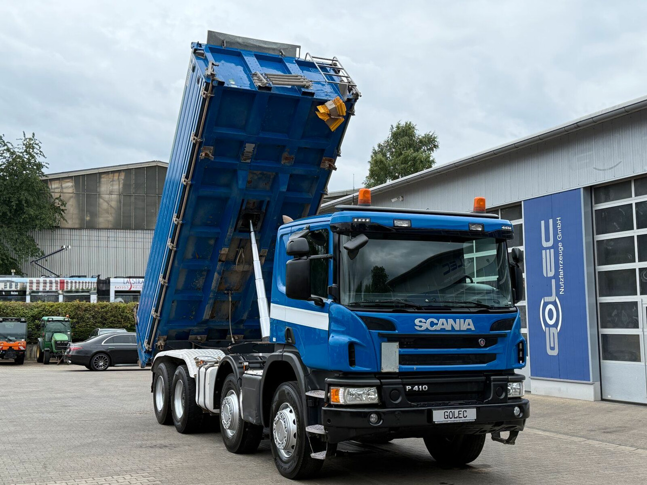 Scania P 410 8x4 Dreiseitenkipper DAUTEL - Tippbil: bilde 2 Scania P 410 8x4 Dreiseitenkipper DAUTEL - Tippbil: bilde 2