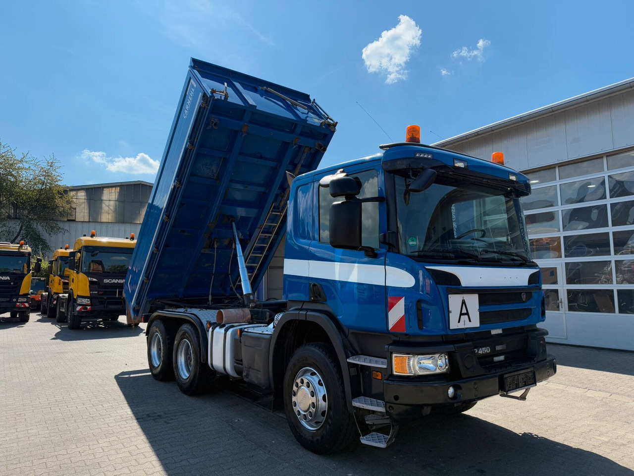 Scania P 450 6x4 Dreiseitenkipper DAUTEL - Tippbil: bilde 2 Scania P 450 6x4 Dreiseitenkipper DAUTEL - Tippbil: bilde 2