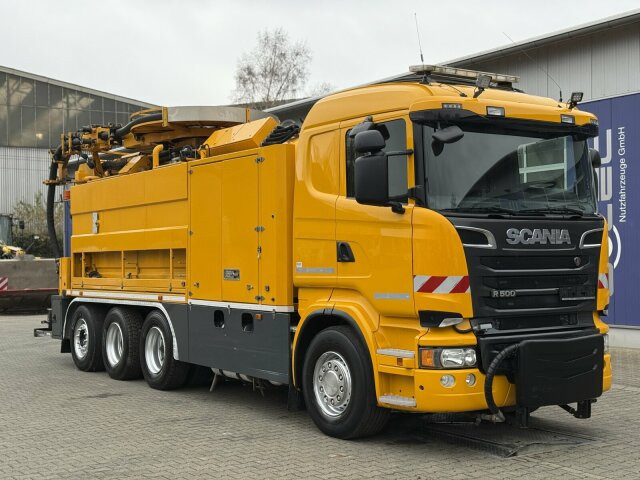 Scania R500 8x4 Kanalreiniger Kombi MÜLLER CM 170 KT - Vakuum lastebil: bilde 1 Scania R500 8x4 Kanalreiniger Kombi MÜLLER CM 170 KT - Vakuum lastebil: bilde 1