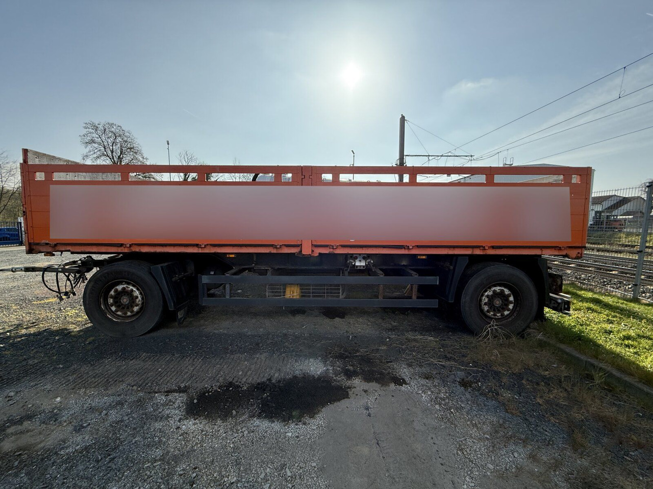 Schmitz Cargobull Gotha AFG 18 Baustoffanhänger 2 Achse - Planhenger/ Flathenger: bilde 5 Schmitz Cargobull Gotha AFG 18 Baustoffanhänger 2 Achse - Planhenger/ Flathenger: bilde 5