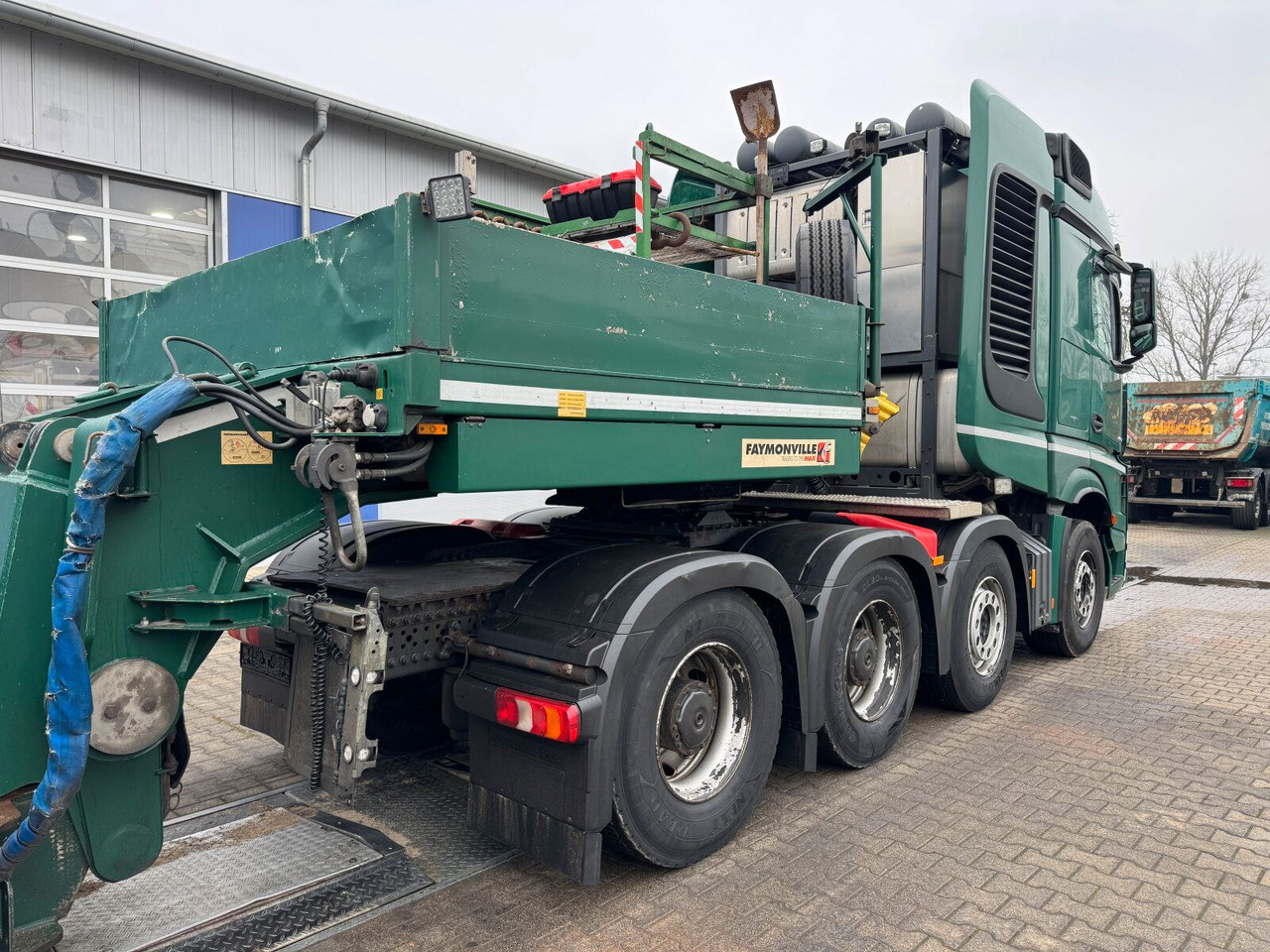 Mercedes-Benz ACTROS 4163 8x4 Schwerlast +Tieflader 4+2 *83 T - Trekkvogn: bilde 5 Mercedes-Benz ACTROS 4163 8x4 Schwerlast +Tieflader 4+2 *83 T - Trekkvogn: bilde 5
