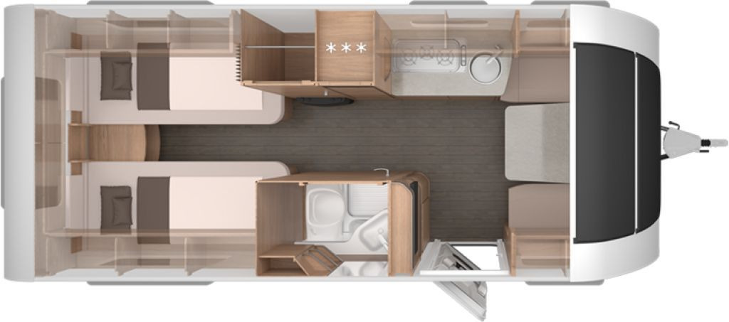 Knaus Südwind 540 UE Black Selection Elektrische Fußbo - Campingvogn: bilde 2 Knaus Südwind 540 UE Black Selection Elektrische Fußbo - Campingvogn: bilde 2