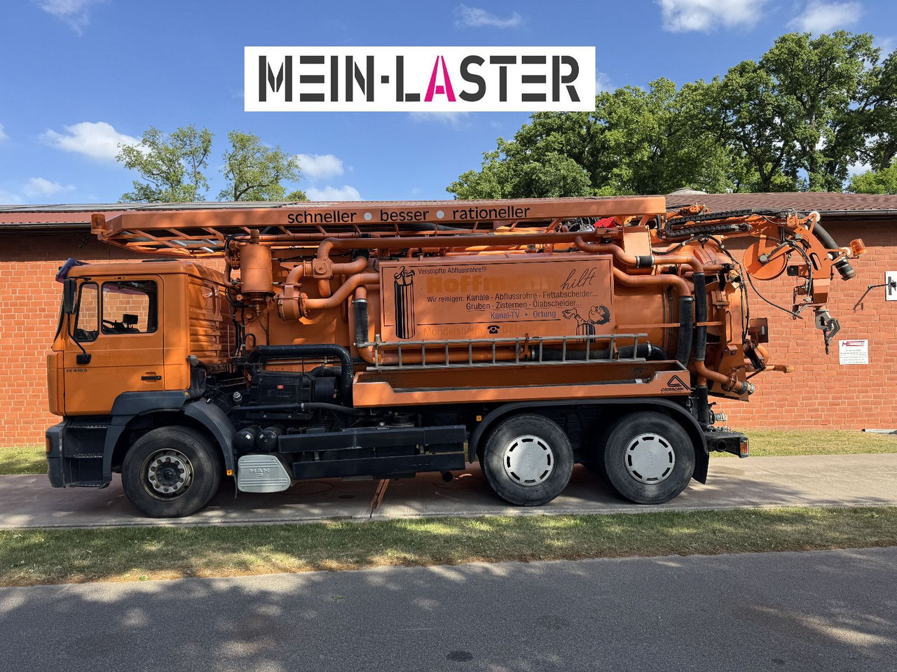 Leie  MAN FE 410 Assmann Saug HD Spüler Recycling +  FB. MAN FE 410 Assmann Saug HD Spüler Recycling +  FB.: bilde 10