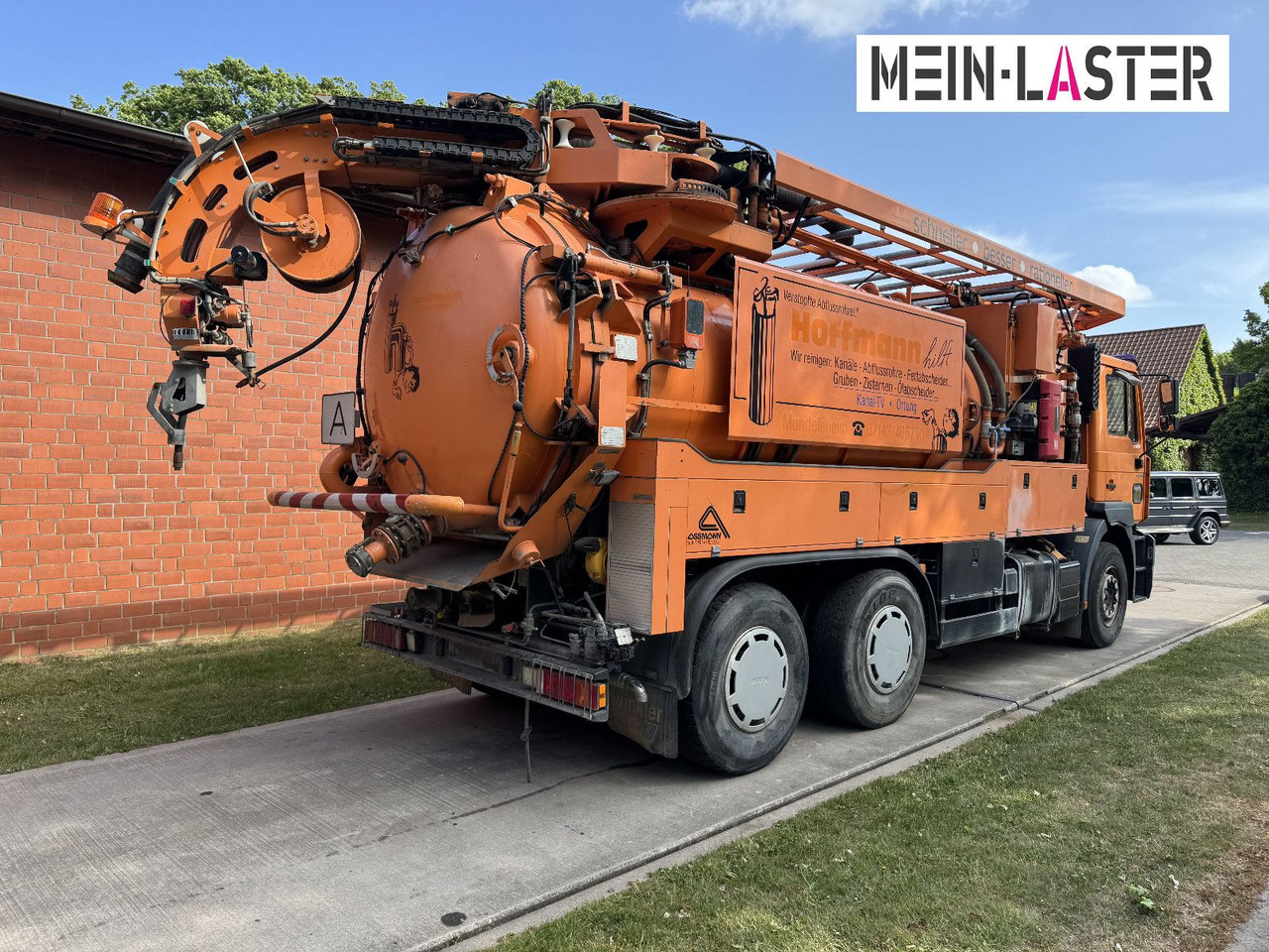 MAN FE 410 Assmann Saug HD Spüler Recycling + FB. - Vakuum lastebil: bilde 5 MAN FE 410 Assmann Saug HD Spüler Recycling + FB. - Vakuum lastebil: bilde 5
